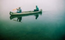 canoeing or kayaking