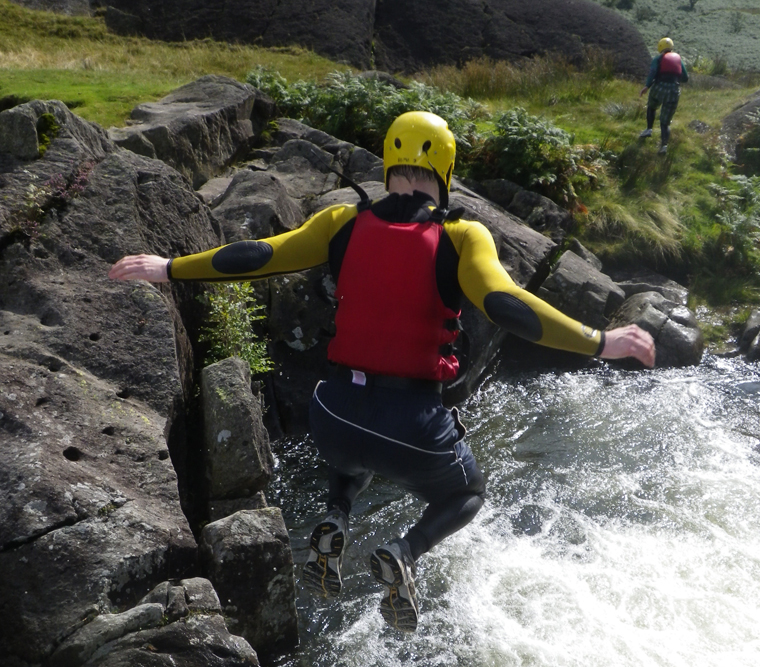 Gorge Walking - a unique way to explore the Lake District |Photo River Deep Mountain High