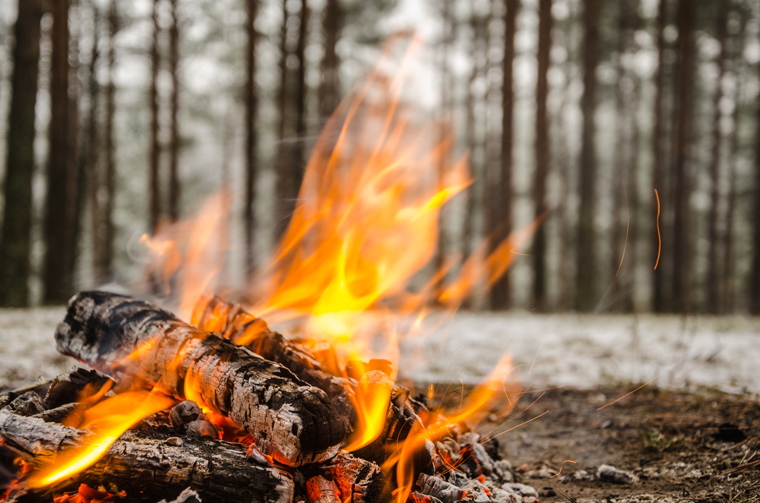 Warm up with a roaring fire |Fotolia.com