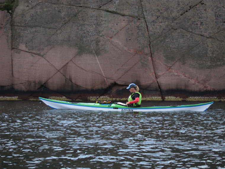 Learn to kayak in Lysekil