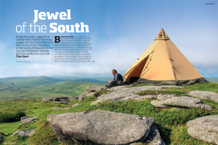 Tim Gent finds perfect isolation on rugged Dartmoor