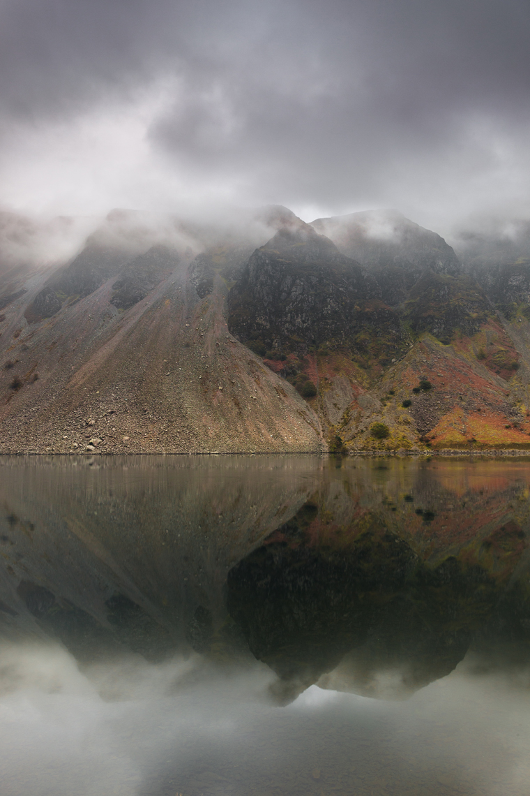 Autumnal Screes Patterns on Wast Water