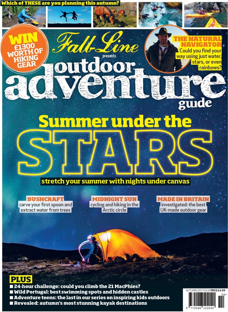 Outdoor Adventure Guide Autumn issue cover