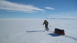 Mark Wood reaches South Pole