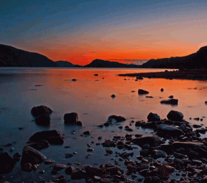 Imagine drinking a pint to this view from Knoydart