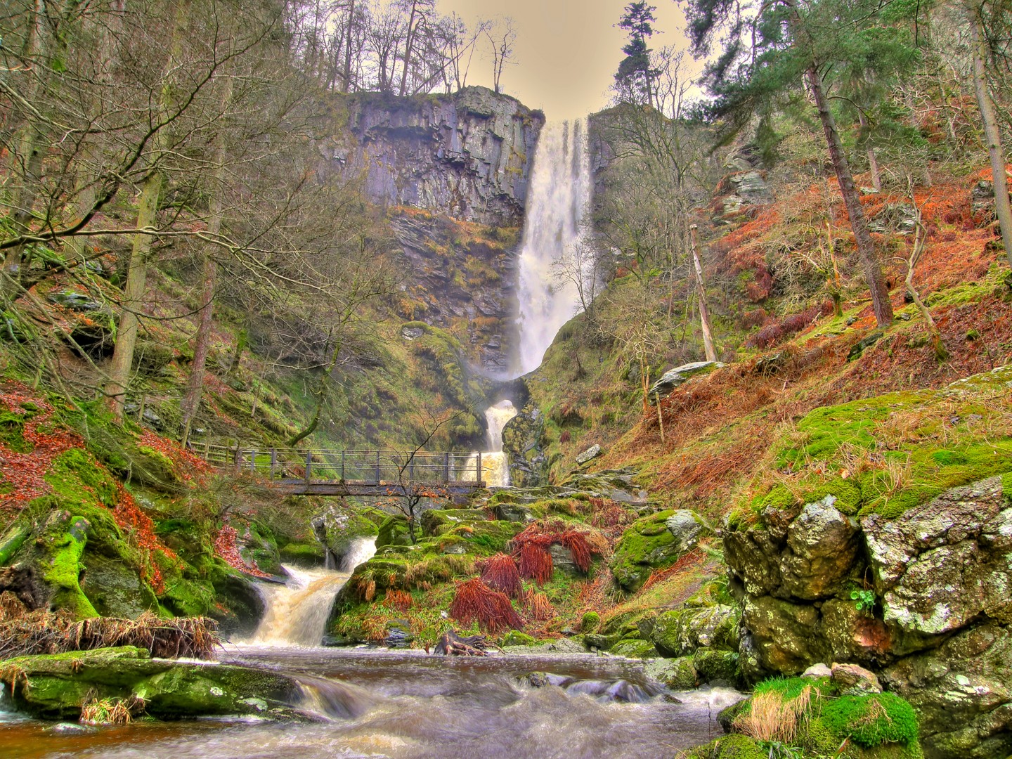 Дворец водопадов. Национальный парк Сноудония Уэльс. Национальный парк Сноудония в Уэльсе Великобритания. Сноудония Уэльс водопады. Pistyll Rhaeadr.